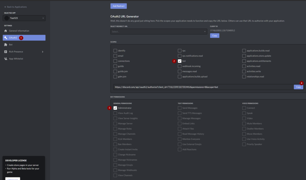 Phantombot Token oAuth2