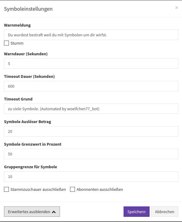 Phantombot Moderation Symbol