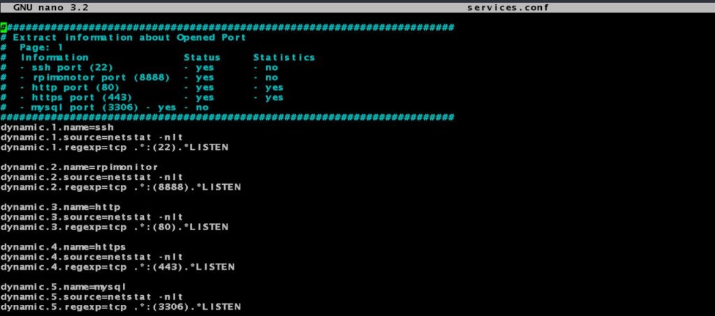 Rpi Monitor Services