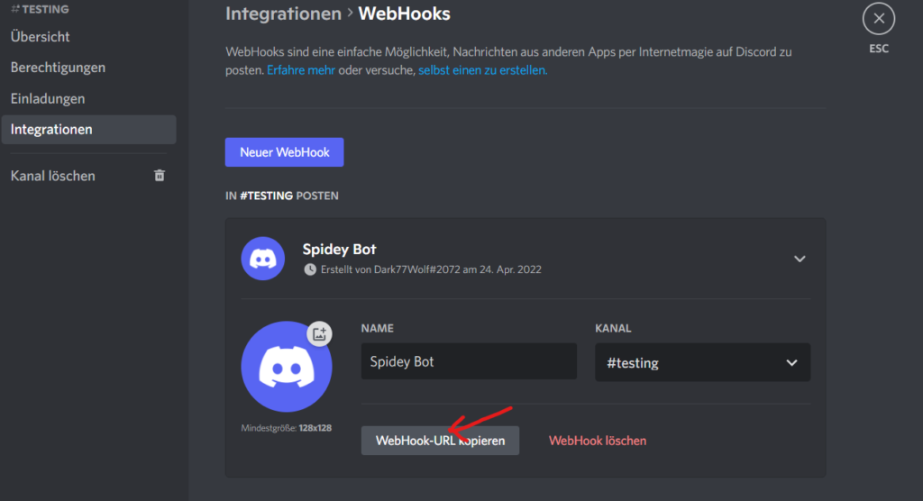 Discord Webhook