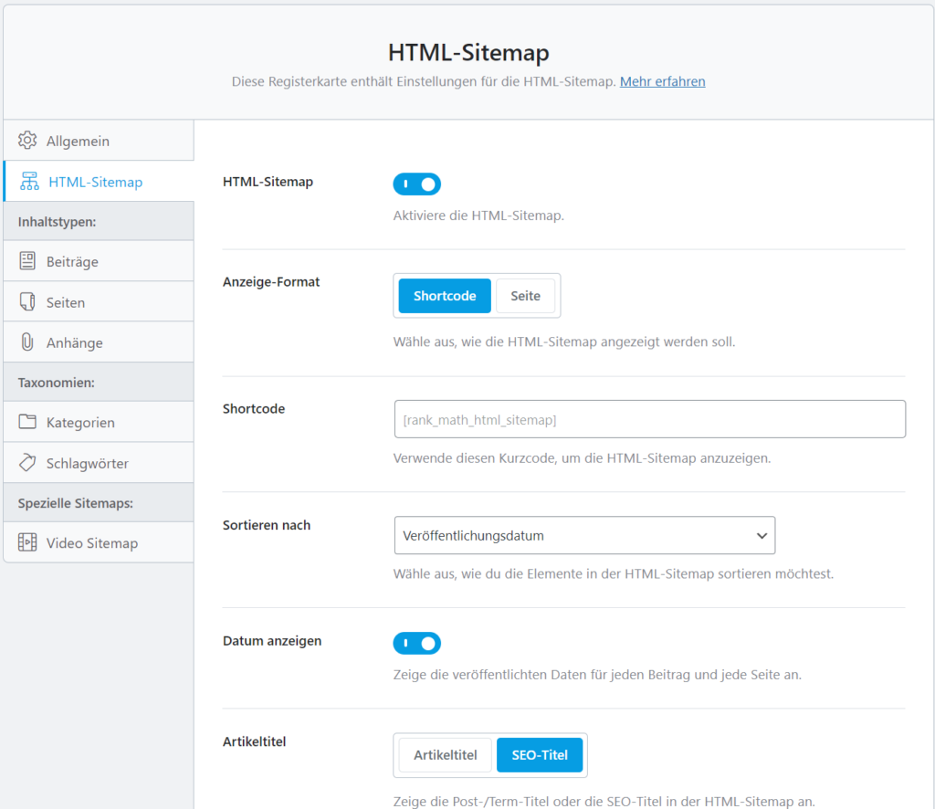 Review Rank Math - Ich teste das angeblich beste WordPress S - Screenshot