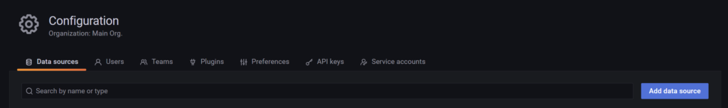 Raspberry Pi influxdb 2.x Grafana Data Sources