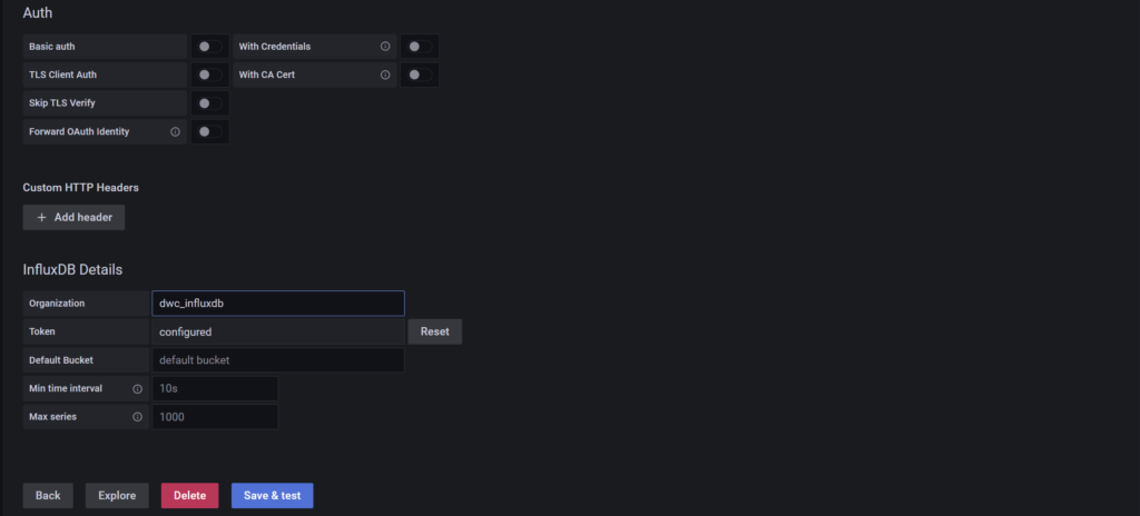 Raspberry Pi InfluxDB 2.x (FLUX) - Daten problemlos Mit Tele - Screenshot