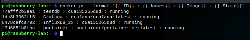 SSH Verbindung in DOCKER Container - docker ps