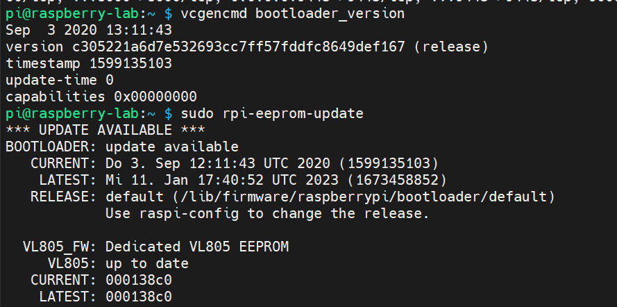 Raspberry von SSD starten - neuer Bootloader