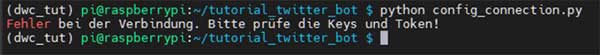 Python3 Connection Nok