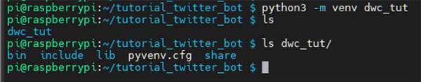 Tutorial Twitter Bot auf Raspberry Pi