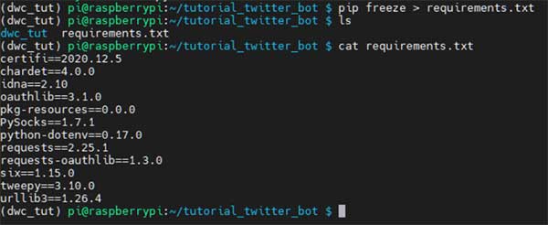 Twitter Bot installieren