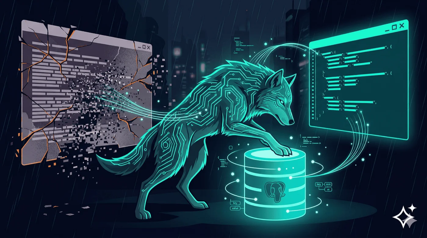 Wolf mit Gehirn-Symbol - ContextWolf gibt Claude Code ein persistentes Gedächtnis