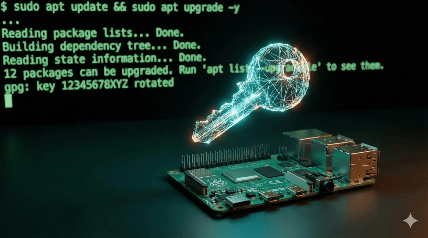 InfluxData GPG Key Problem lösen