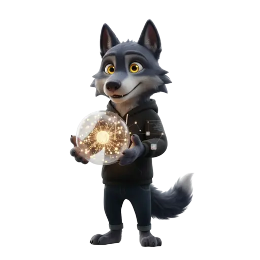 DarkWolf Maskottchen