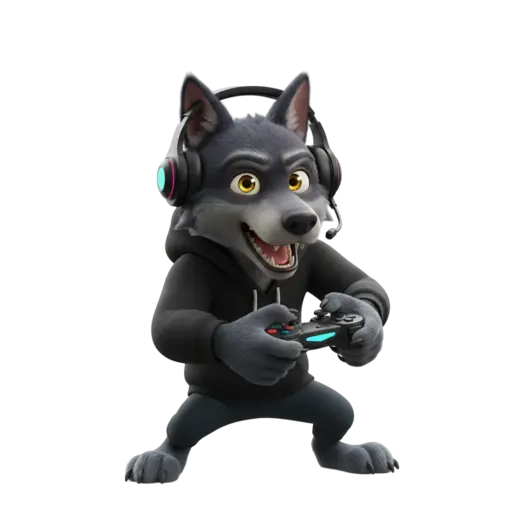 DarkWolf Maskottchen