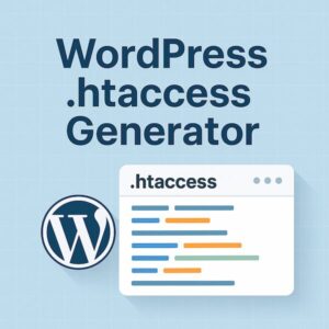 DarkWolfCave - WordPress htaccess Generator